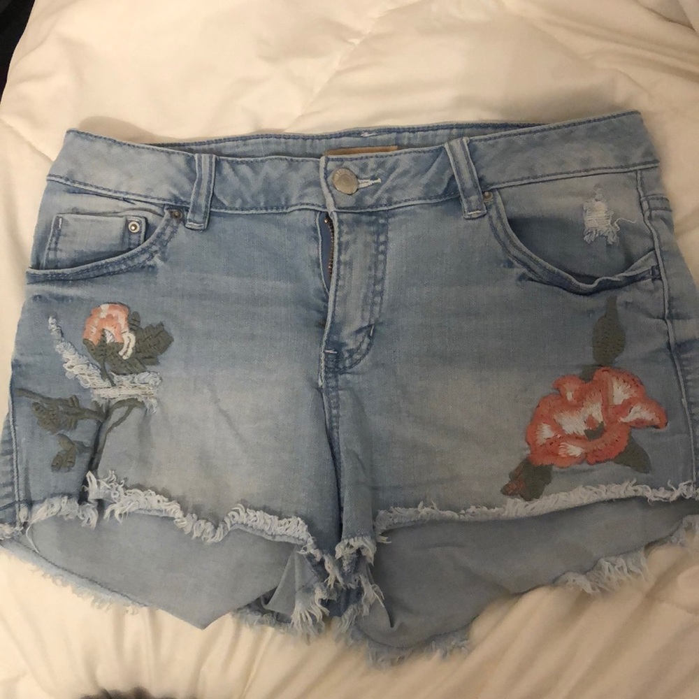 jean shorts